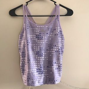 Adidas Purple work out top